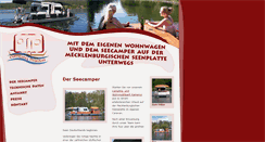 Desktop Screenshot of camping-maritim.de